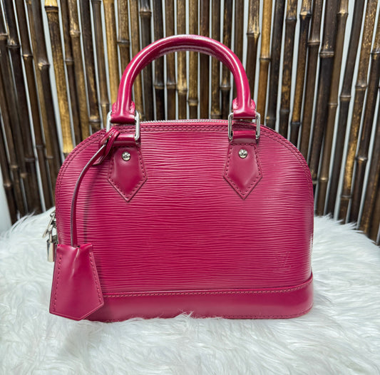 Louis Vuitton Epi Alma BB Pink