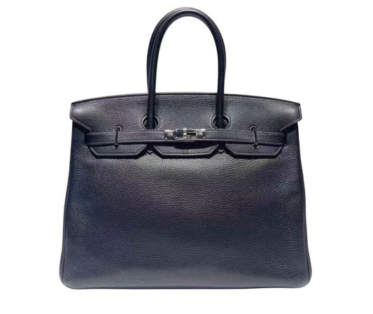 Hermès Birkin 35 - 7k Midnight Blue Colour