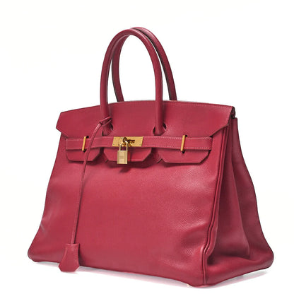 Hermès Birkin 35 Rouge Casaque