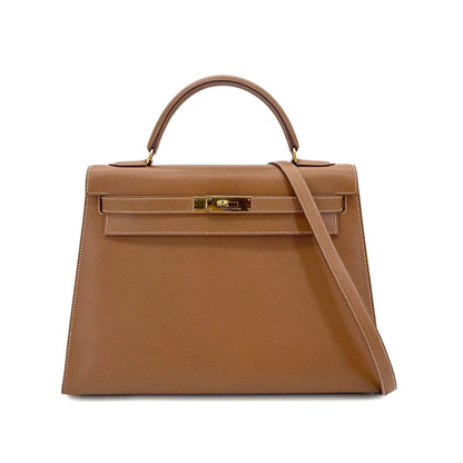 Hermès Kelly Sellier - Epsom Leather - Gold on Gold