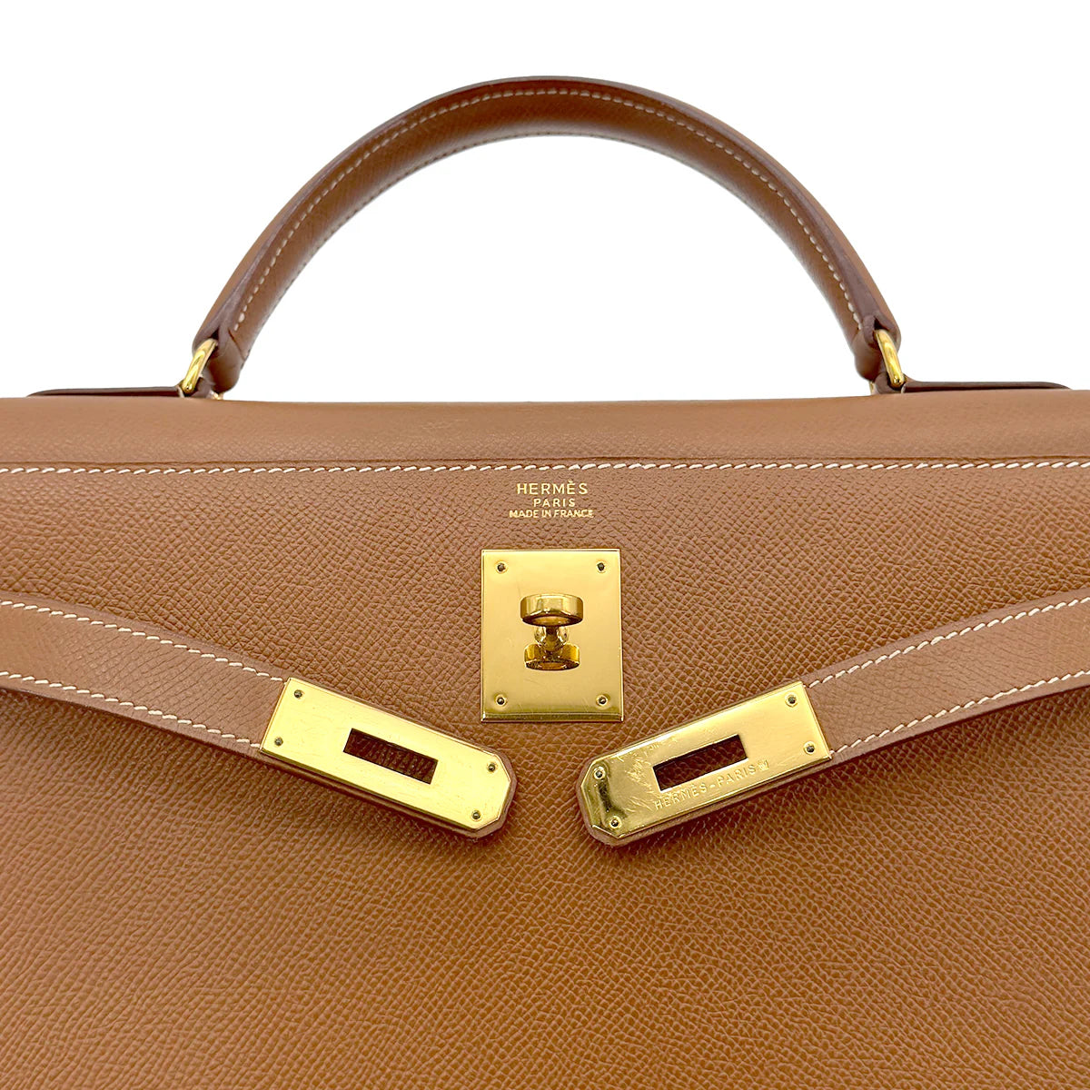 Hermès Kelly Sellier - Epsom Leather - Gold on Gold