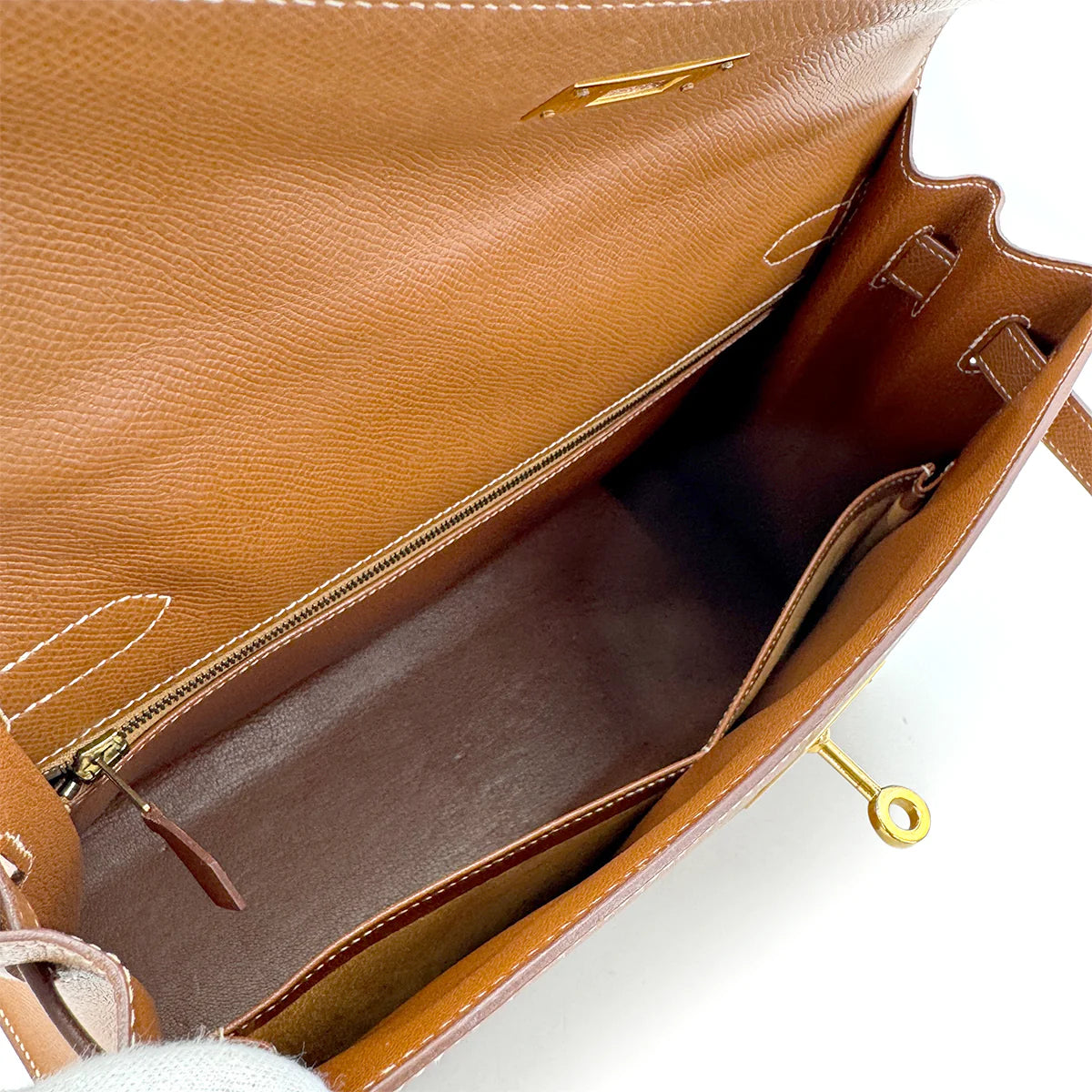 Hermès Kelly Sellier - Epsom Leather - Gold on Gold