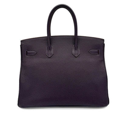 Hermès Birkin 35 - Togo Leather Raisin Colour