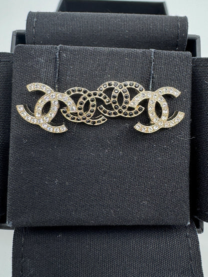 Chanel Gold CC Earrings