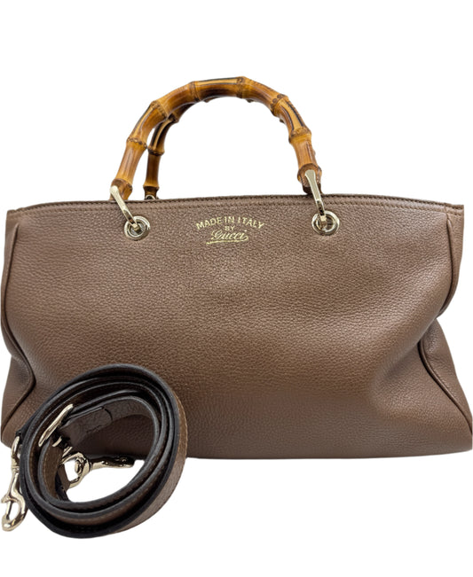 Gucci Bamboo Handle Shopper