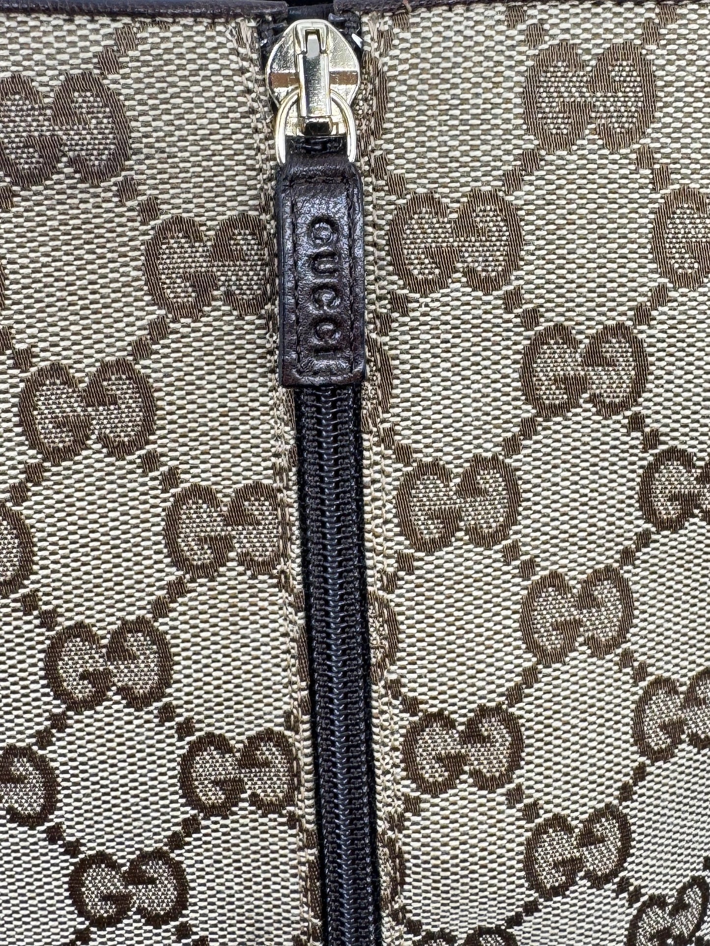 Gucci Vintage Monogram Knee High Boots