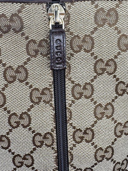 Gucci Vintage Monogram Knee High Boots