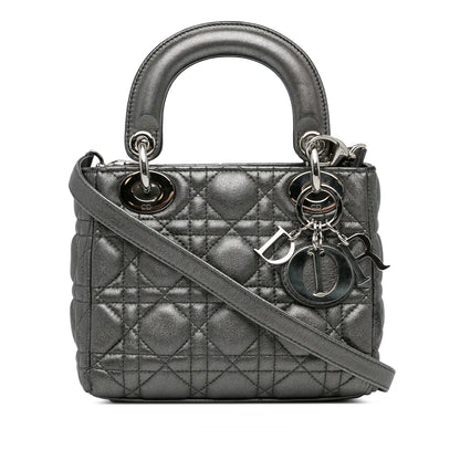 Lady Dior Small Lambskin Cannage Bag