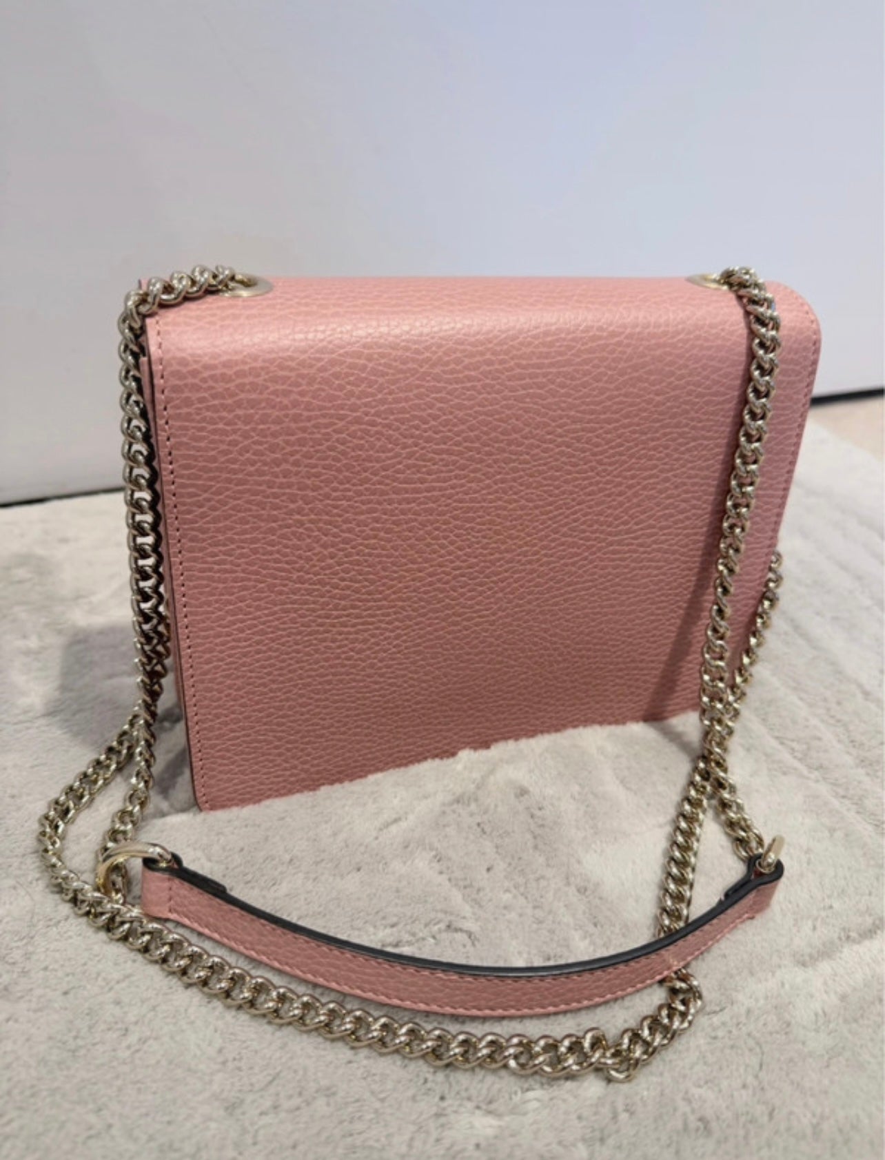 Gucci Interlocking G Crossbody Pink Bag