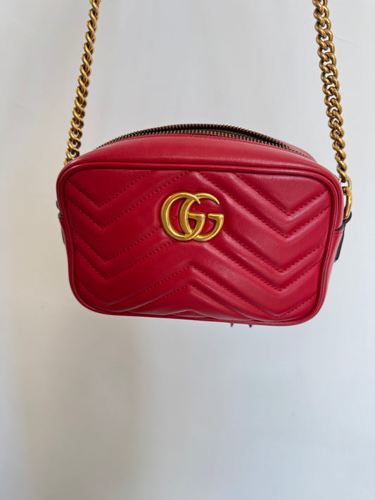 Gucci Camera Bag - Red