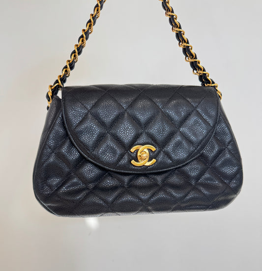 Chanel Black Lambskin