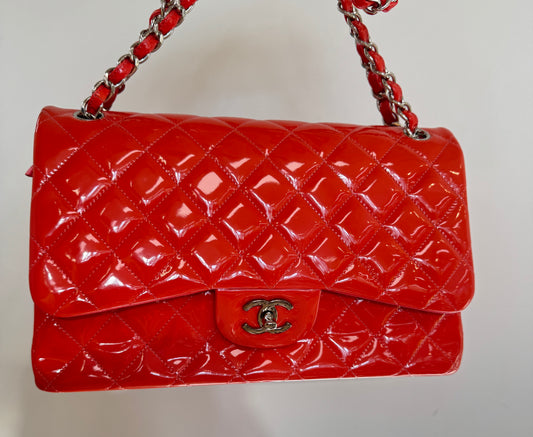 Chanel Jumbo Double Flap - Coral Limited Edition