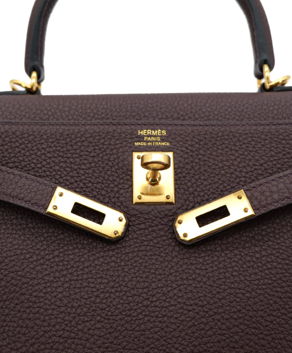 Hermès Kelly 25 Retourne - Togo Leather
