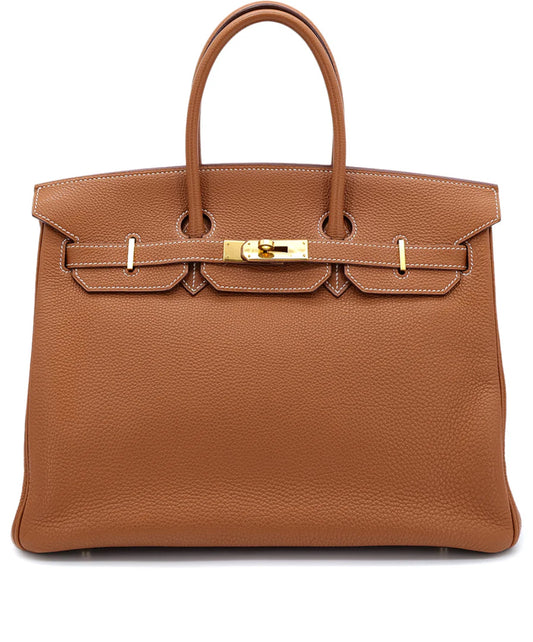 Hermès Birkin 35 Gold on Gold