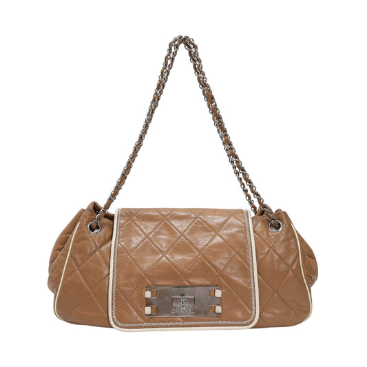 Chanel Quilted East West Accordion Bag