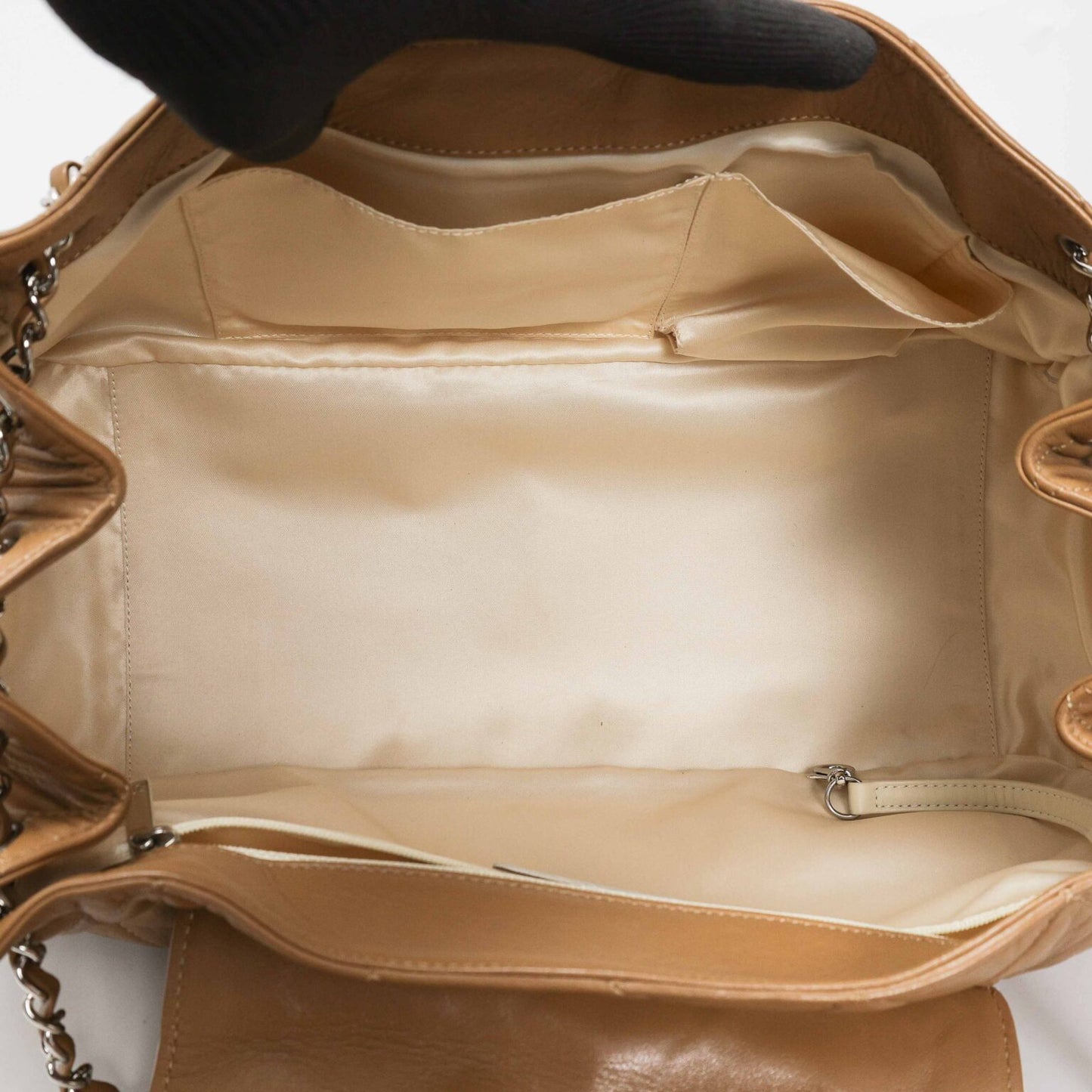 Chanel Quilted East West Accordion Bag