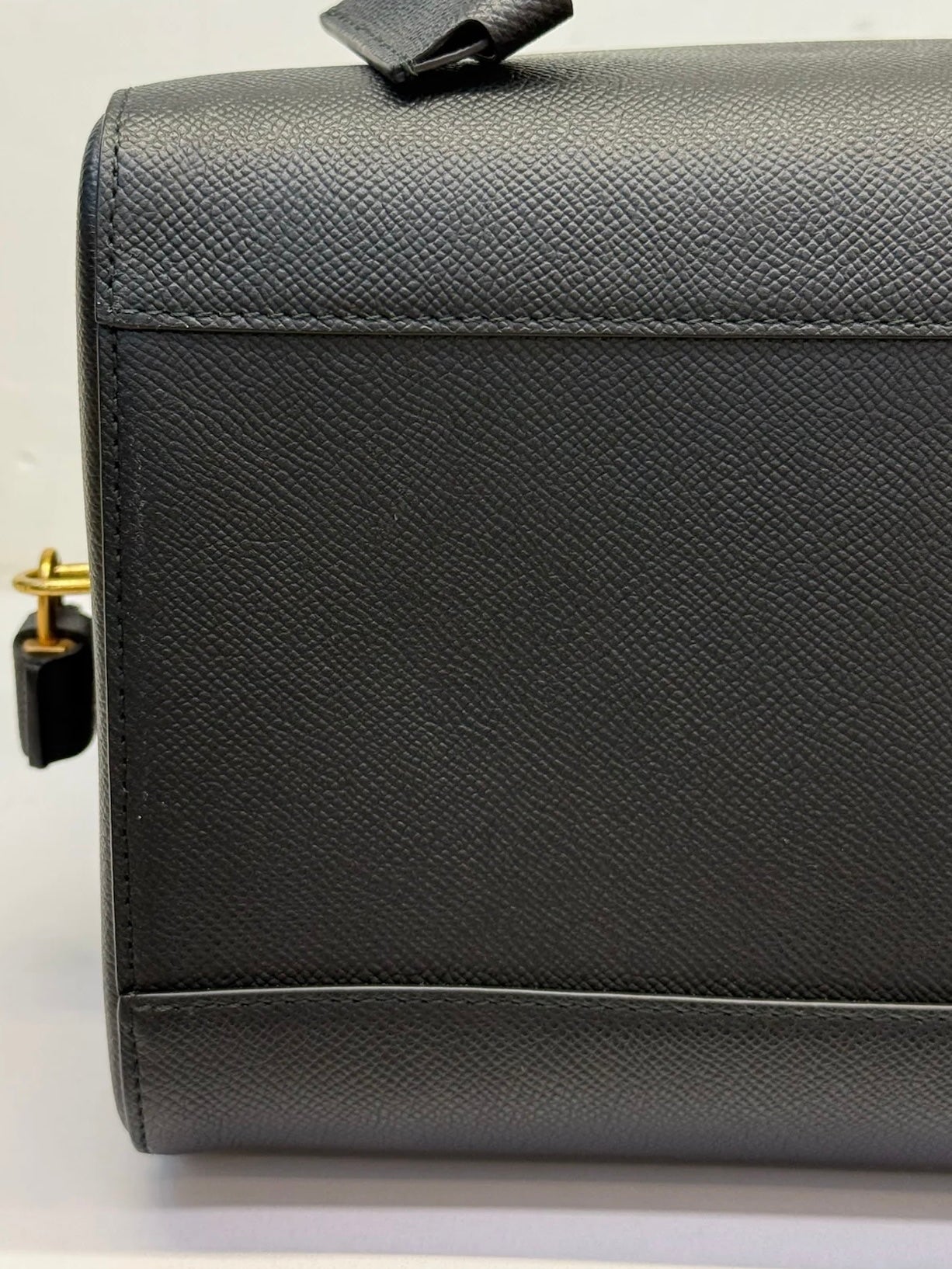 Balenciaga Logo Ville Bowling Bag