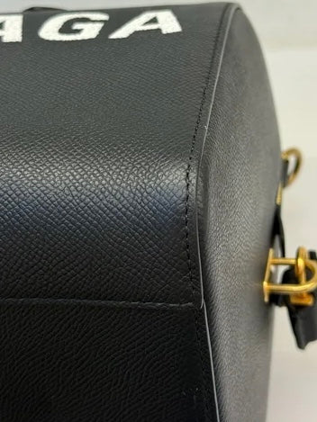 Balenciaga Logo Ville Bowling Bag