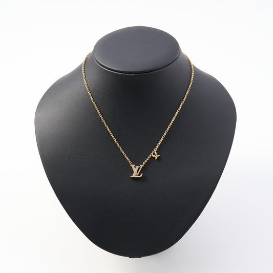 Louis Vuitton Necklace LV Iconic Pendant Gold