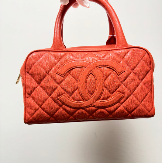 Chanel Bowling Bag - Caviar Leather