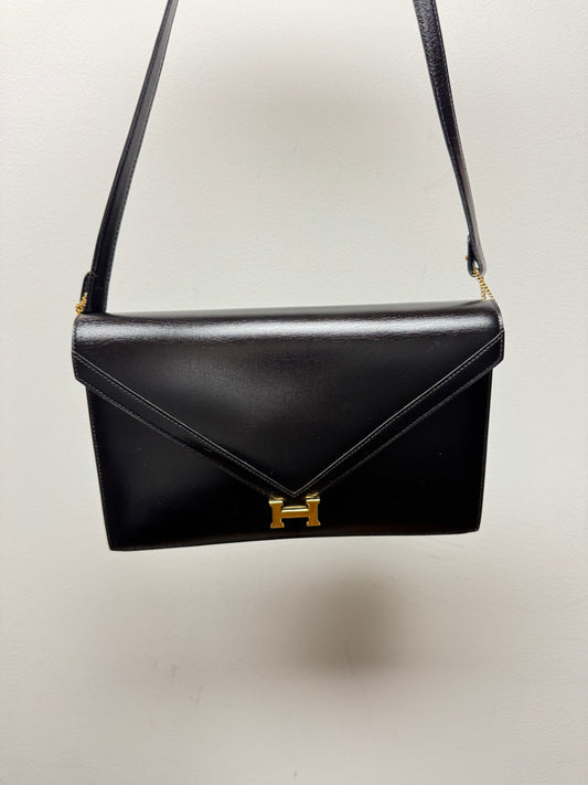 Hermès Lydie Bag - Box Leather Black