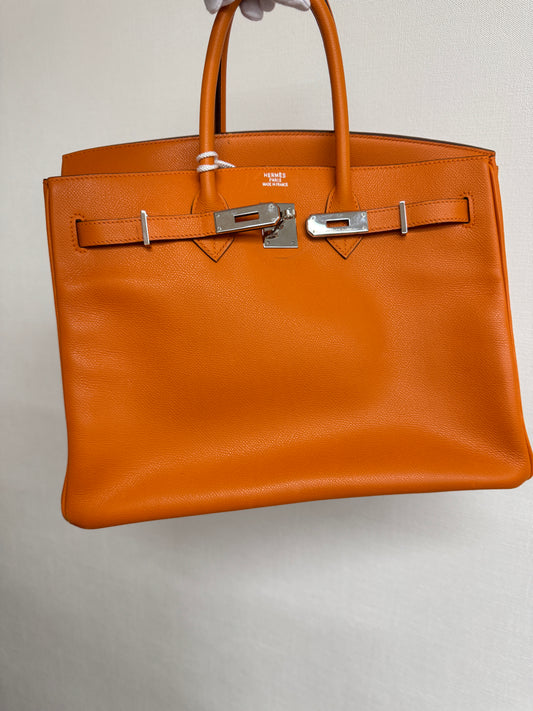 Hermès Birkin 35 - Orange - Epsom Leather