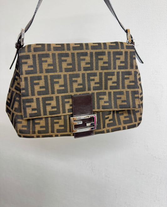 Fendi Handbag Zucca Mamma Bag
