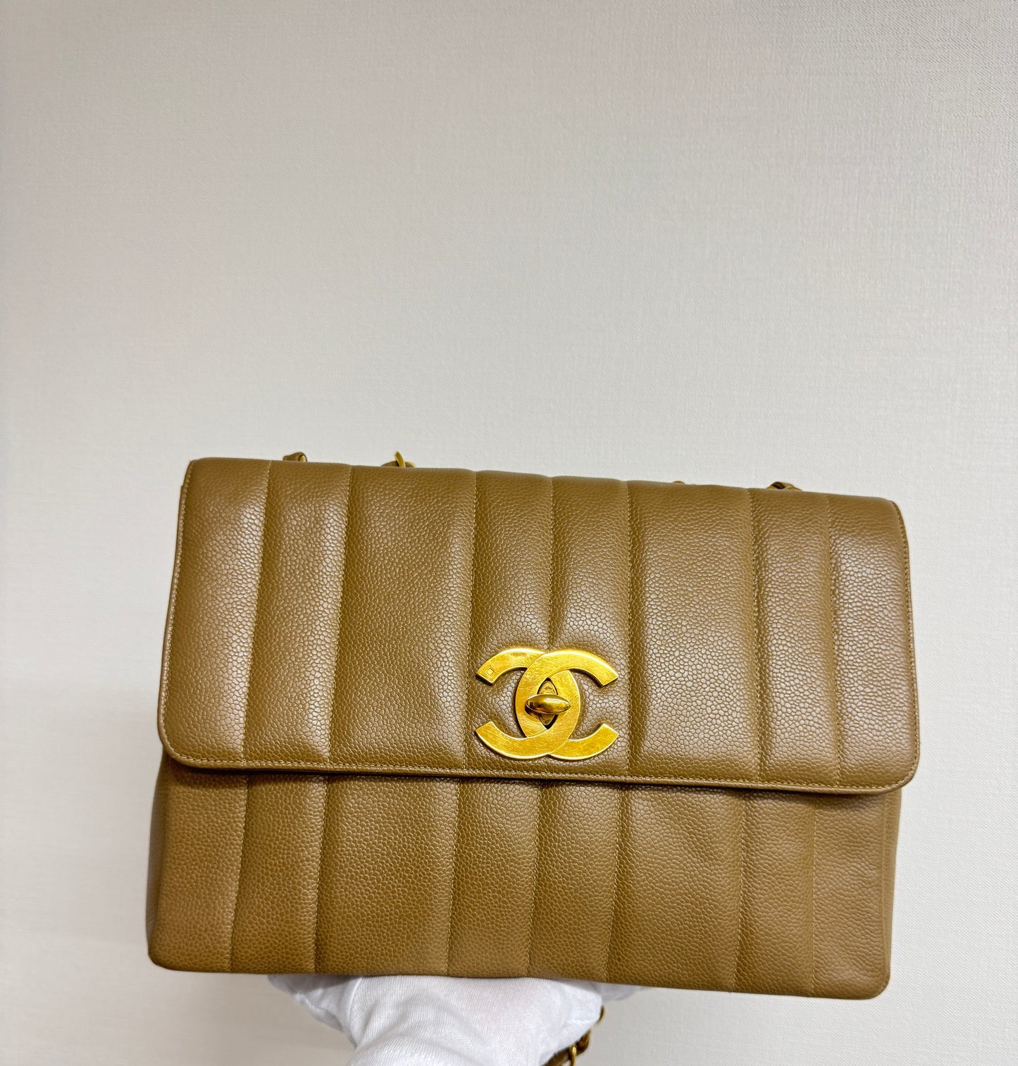 Chanel Vintage Mademoiselle Chain Shoulder Bag