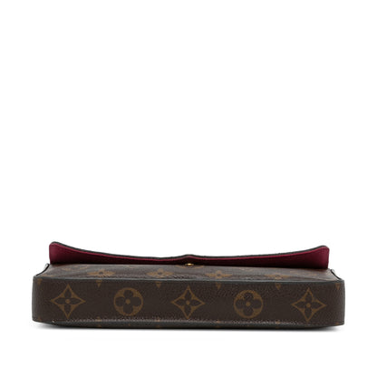 Monogram Pochette Felicie Brown -  Re-Luxury