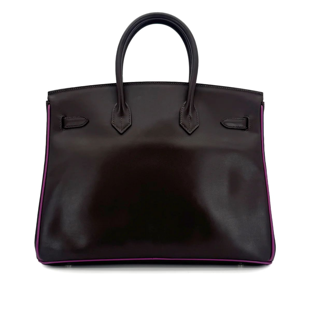 Hermès Birkin 35 - Chocolate Cyclamen