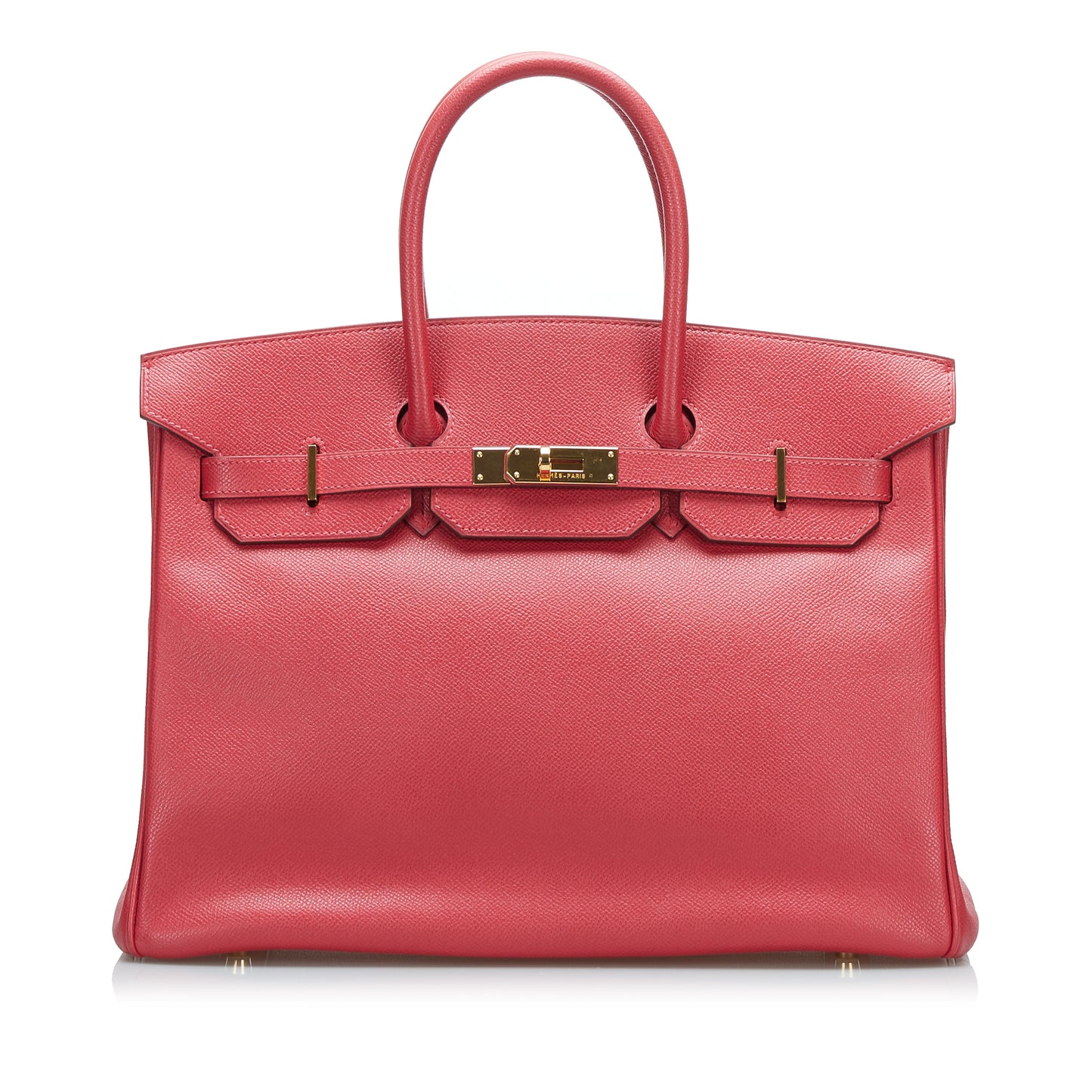 Togo Birkin Retourne 35 Red -  Re-Luxury