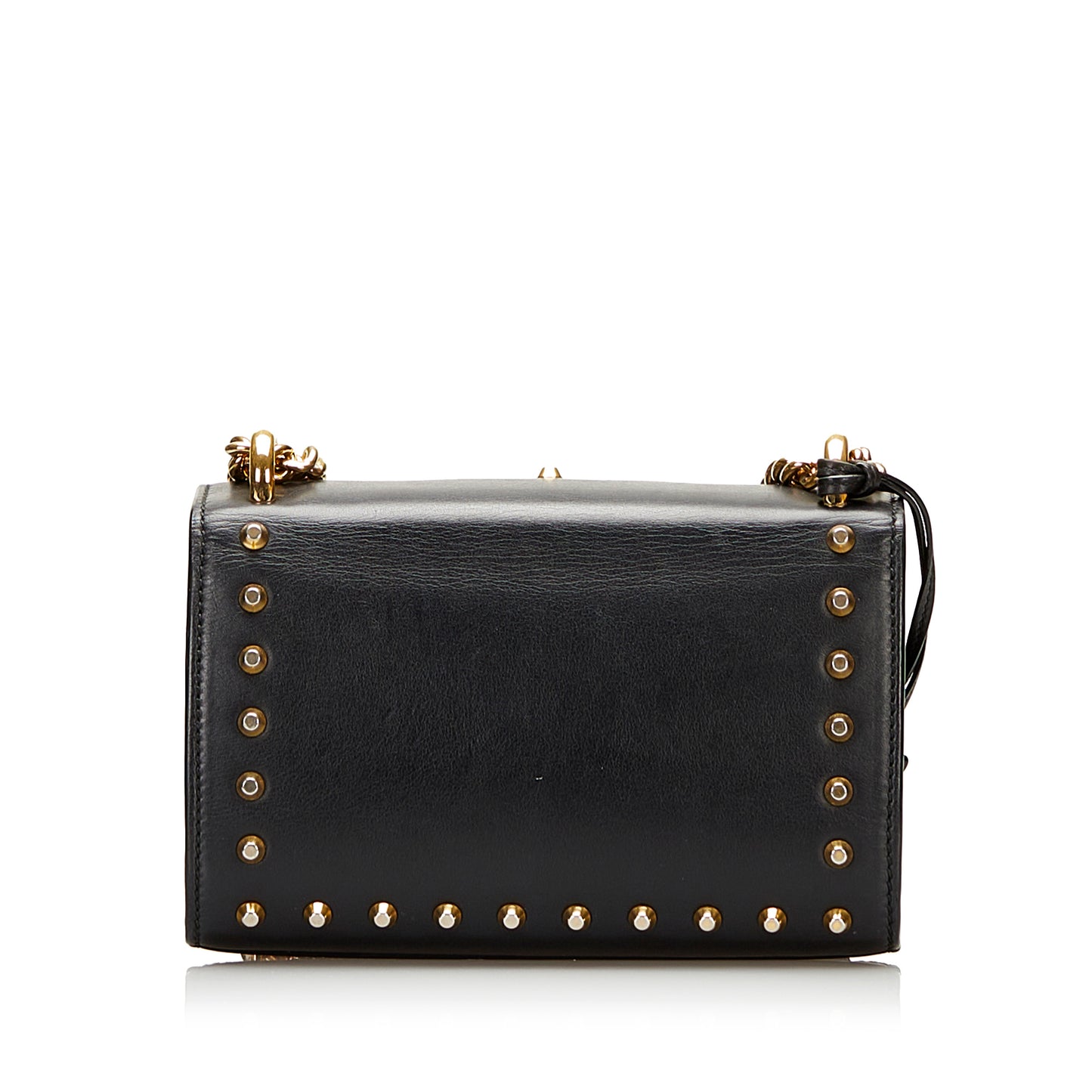 Pearl Studded Padlock Black -  Re-Luxury