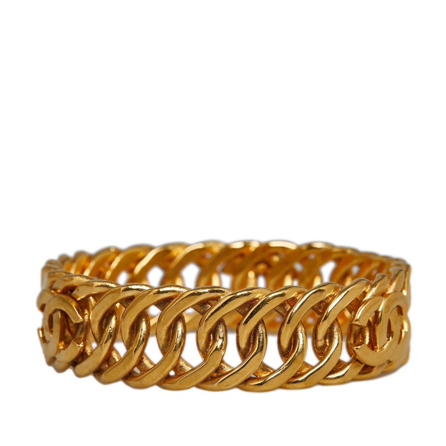 CC Gold-Tone Bangle Gold -  Re-Luxury