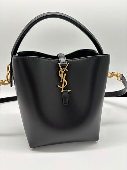 Saint Laurent E 37 Small Leather Bag