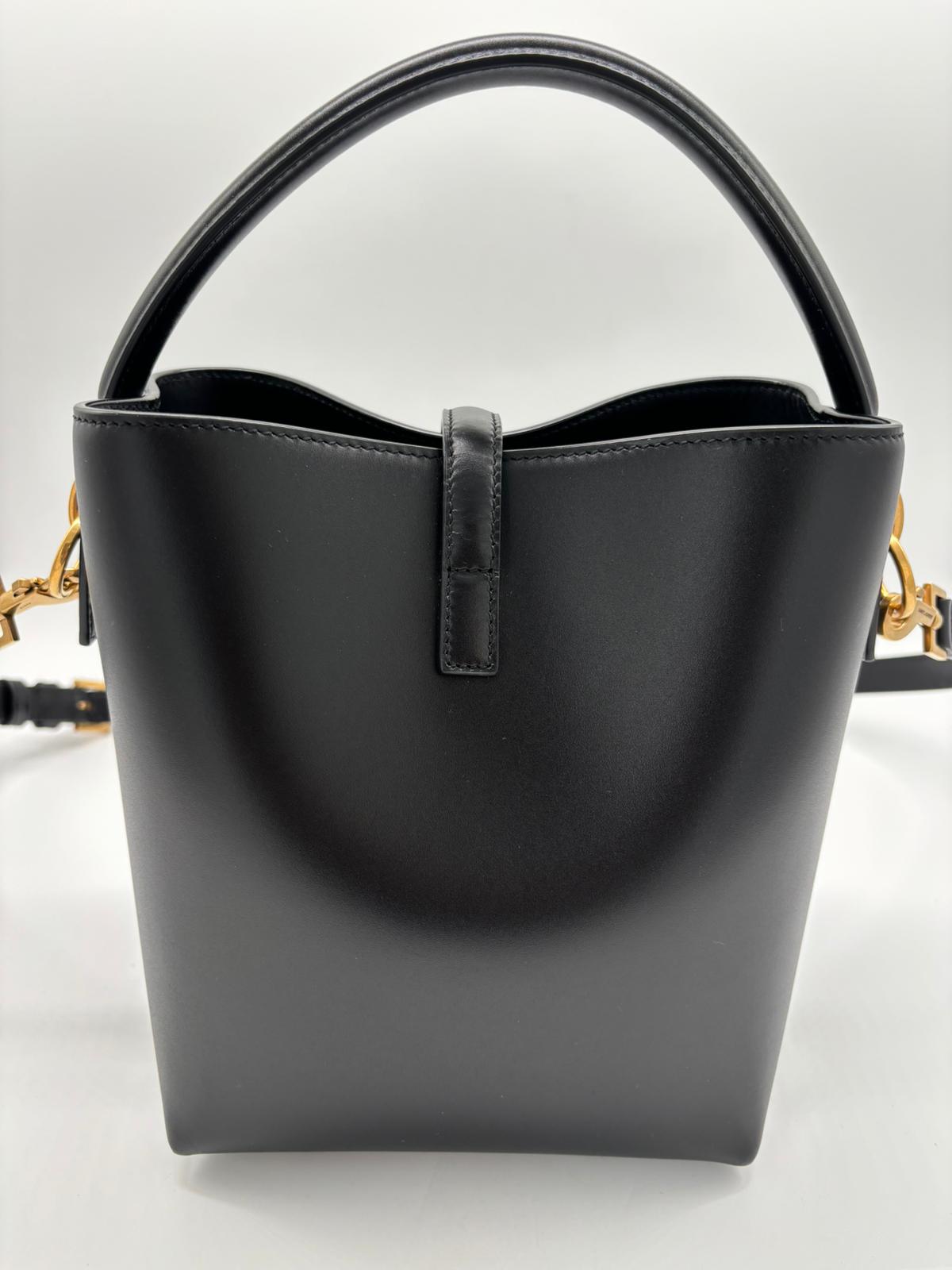Saint Laurent E 37 Small Leather Bag