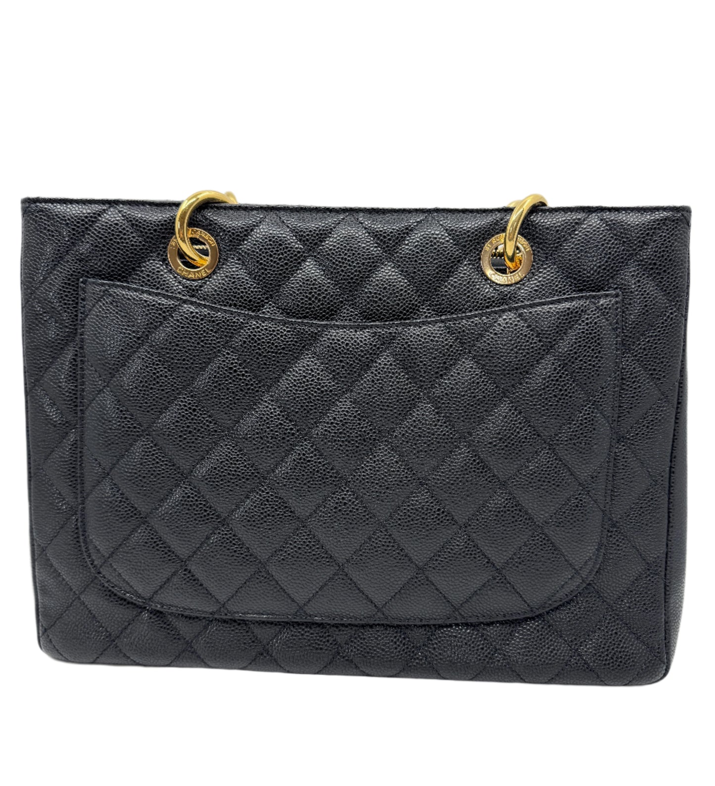 back-part-of-chanel-black-caviar-grand-shopping-tote-in-leather-with-small-external-pocket
