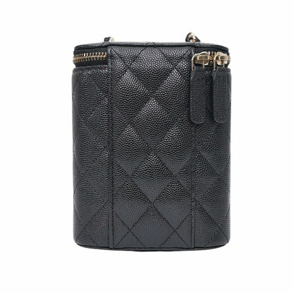 Chanel Vertical Vanity Case Caviar Leather