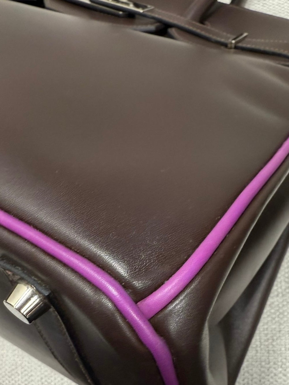 Hermès Birkin 35 - Chocolate Cyclamen