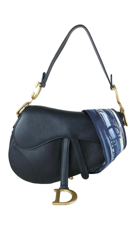 Dior Saddle Bag Medium Black