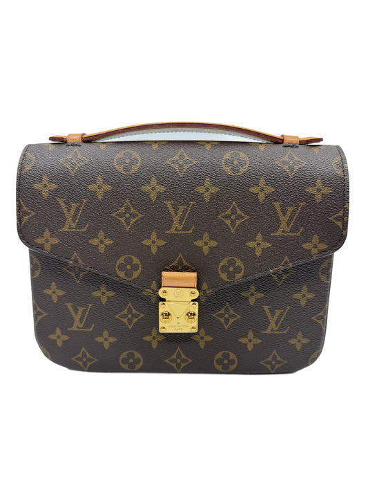 Louis Vuitton Monogram Pochette Metis Brown