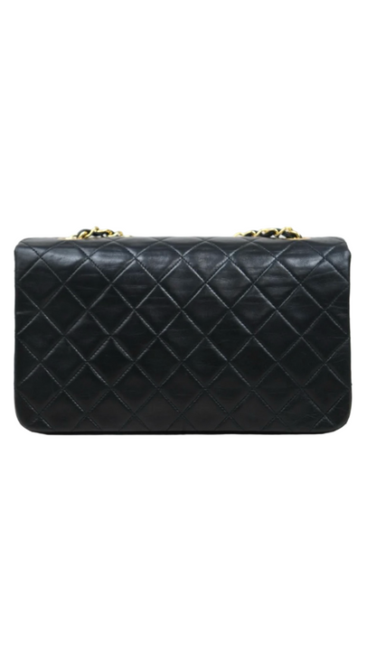 Chanel CC Quilted Full Flap - Lambskin Leather
