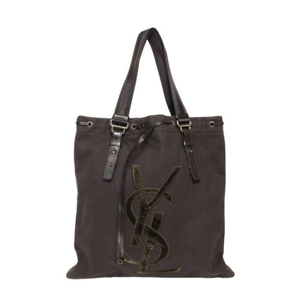 Vintage Yves Saint Laurent Kahala Canvas Tote Bag