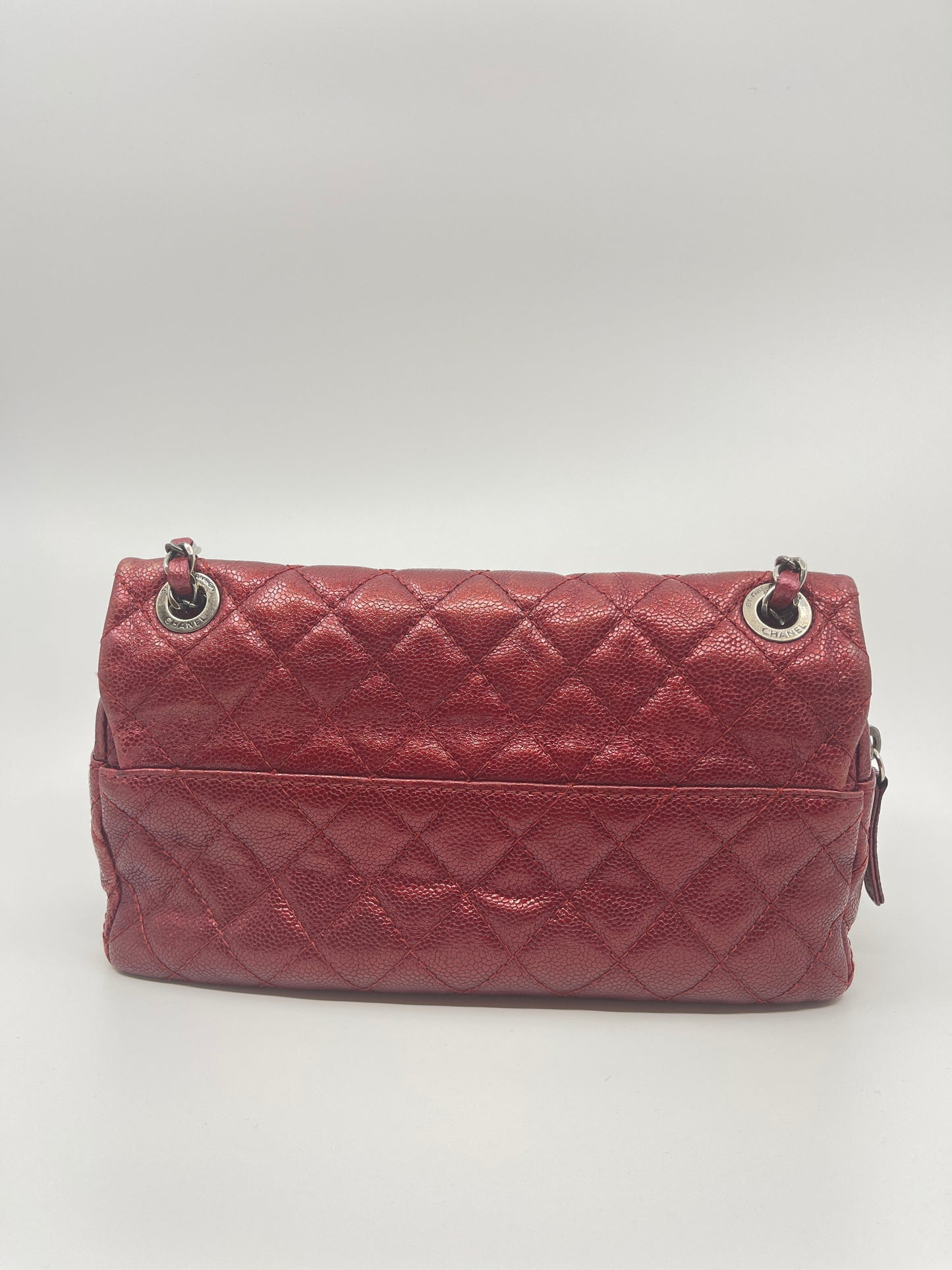 CHANEL CLASSIC EASY FLAP - CAVIAR LEATHER